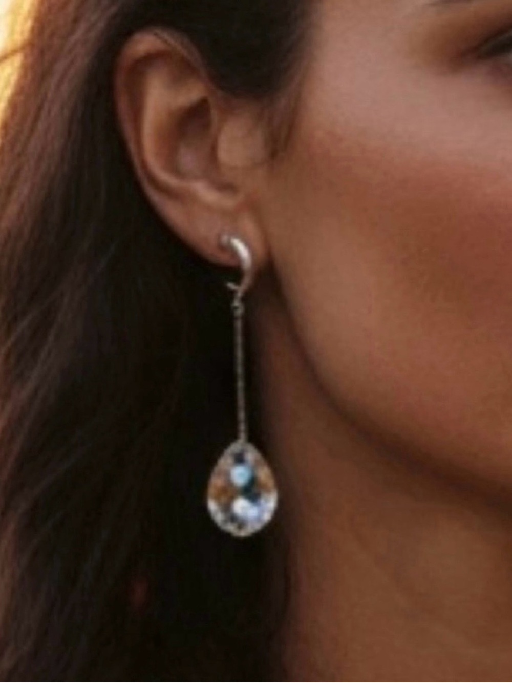 Swarovski Crystal Drop Earrings